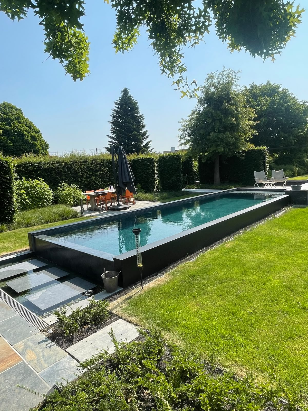 Villa Waregem 10x4m zwembadkuip