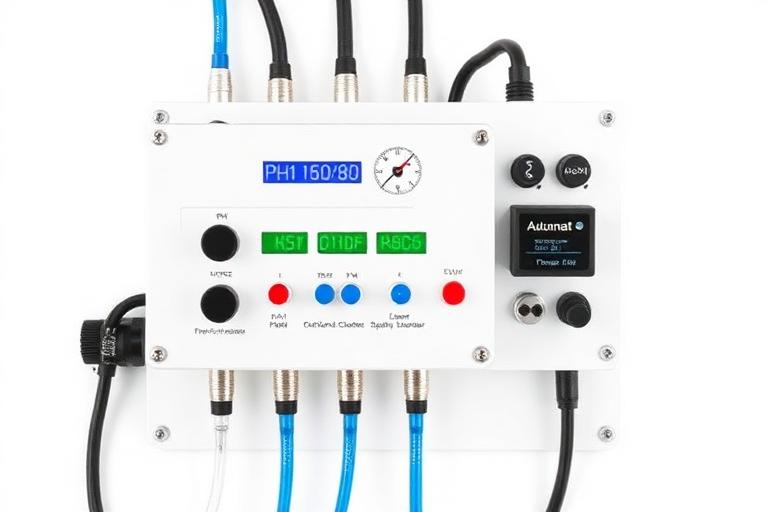 Automatische pH en chloor doseerinstallatie voor zwembadwater